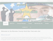 Tablet Screenshot of goldstarclub.com